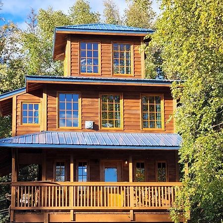 The Eagle'S Nest Treehouse Cabin Palmer Luaran gambar