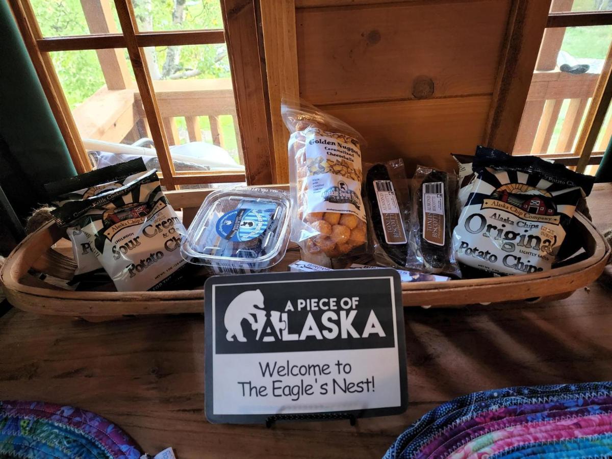 The Eagle'S Nest Treehouse Cabin Palmer Luaran gambar