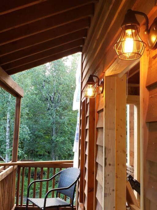The Eagle'S Nest Treehouse Cabin Palmer Luaran gambar