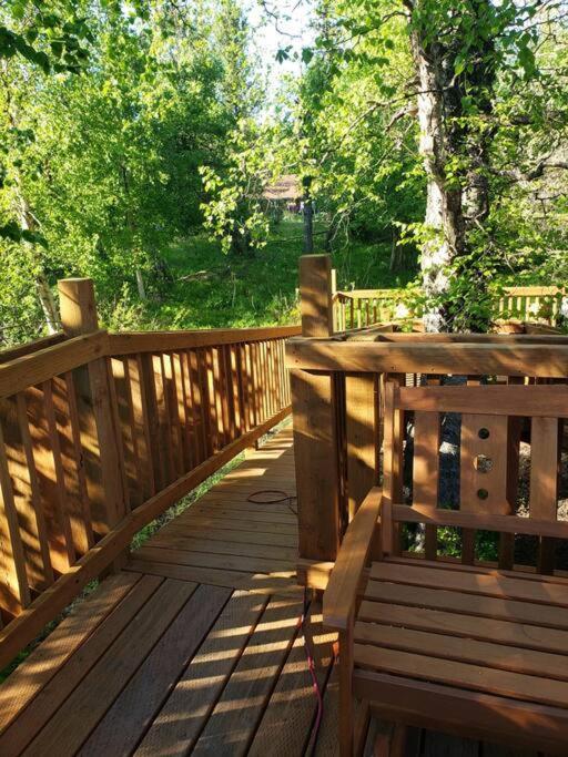 The Eagle'S Nest Treehouse Cabin Palmer Luaran gambar