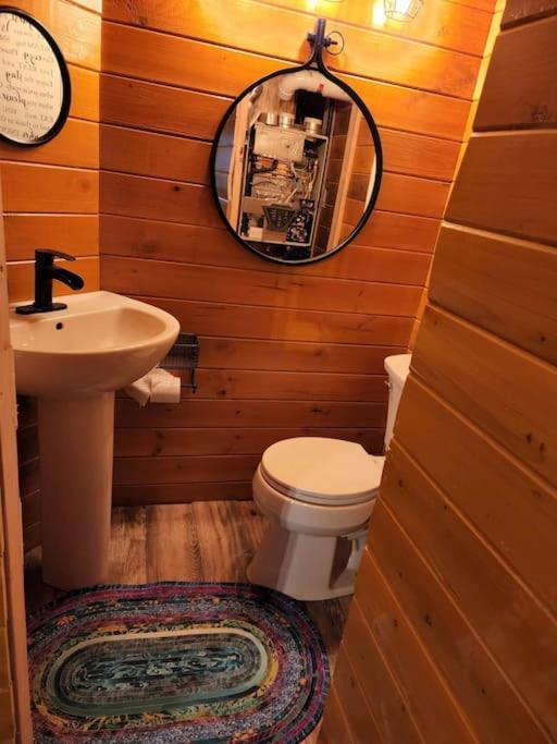 The Eagle'S Nest Treehouse Cabin Palmer Luaran gambar
