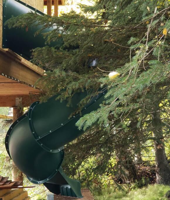 The Eagle'S Nest Treehouse Cabin Palmer Luaran gambar