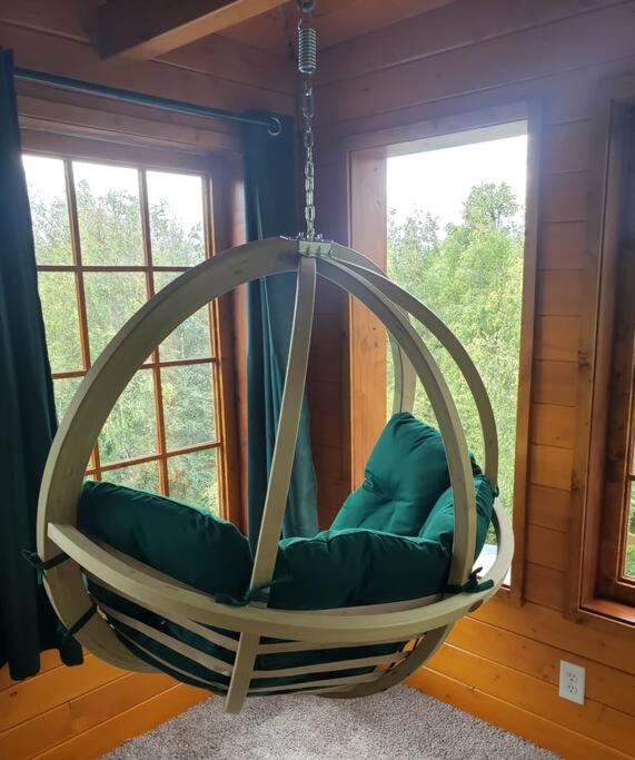 The Eagle'S Nest Treehouse Cabin Palmer Luaran gambar